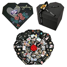 Carica l'immagine nel visualizzatore di Gallery, YILEEY Explosion Box A Forma di Cuore, Creativo Fai da Te Scatola... - Ilgrandebazar