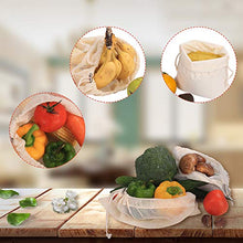 Carica l'immagine nel visualizzatore di Gallery, [Senza plastica]Sacchetti riutilizzabili , Sacchetti di Frutta e Verdura,...