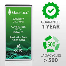 Carica l'immagine nel visualizzatore di Gallery, GadFull Batteria compatibile con Samsung Galaxy S5 | Corrisponde al... - Ilgrandebazar