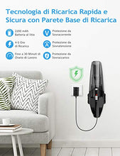 Carica l'immagine nel visualizzatore di Gallery, Aspirabriciole Senza Fili, Holife Aspirapolvere Portatile Potente, Nero 164 - Ilgrandebazar