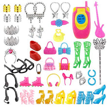 Carica l'immagine nel visualizzatore di Gallery, ASANMU 130 Pezzi Vestiti e Accessori per Bambole Dolls, Abito 130 - Ilgrandebazar