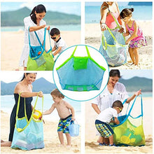 Carica l'immagine nel visualizzatore di Gallery, non-branded Large Borsa da Spiaggia a Rete Anti-Sabbia,2 Pezzi...