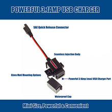 Carica l'immagine nel visualizzatore di Gallery, MOTOPOWER 3.1Amp Caricabatterie USB per moto la 2) - Caricatore