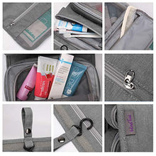 Carica l'immagine nel visualizzatore di Gallery, Wind Took Bolsa da Toilette Beauty Case Viaggio Wash Bag Grigio Argento - Ilgrandebazar
