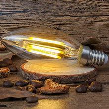 Carica l'immagine nel visualizzatore di Gallery, EXTRASTAR Filamento LED E14, 4W Equivalenti a 35W, C35 E14 3000K-12 Pezzi - Ilgrandebazar