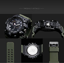 Carica l'immagine nel visualizzatore di Gallery, Orologio da uomo, sportivo, impermeabile, digitale, con LED, grande cassa,... - Ilgrandebazar