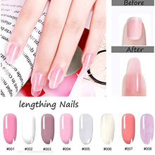 Carica l'immagine nel visualizzatore di Gallery, Gel per Unghie Ricostruzione Kit, Mysweety 8 Colorati Poly professionale...