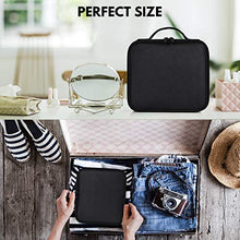 Carica l'immagine nel visualizzatore di Gallery, Make Up Bag Professional Beauty Case da Viaggio Makeup Astuccio per M1, Nero