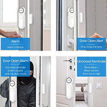 Carica l'immagine nel visualizzatore di Gallery, Sensore Porta, 2 Set Allarme Finestra e Porta 120dB Magnetico Casa...