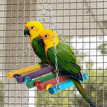 Carica l'immagine nel visualizzatore di Gallery, Zacro Giochi per Uccelli pappagalli, 7 Pezzi Giocattoli da Masticare,...