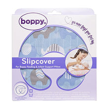 Carica l'immagine nel visualizzatore di Gallery, Chicco 08079904380000 Boppy Fodera Cuscino Allattamento, Blu (Elephants Blue) - Ilgrandebazar