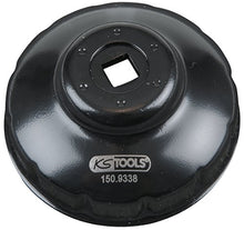 Carica l'immagine nel visualizzatore di Gallery, KS Tools 150.9338 - Chiave per filtro olio, 3/8" (76 mm), 76-12