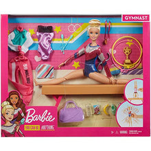 Carica l'immagine nel visualizzatore di Gallery, Barbie- Playset Ginnasta Bambola Snodabile con Bilanciere e Accessori... - Ilgrandebazar