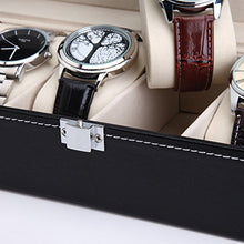 Carica l'immagine nel visualizzatore di Gallery, Readaeer scatola porta orologi per 6 Box Storage con coperchio in...
