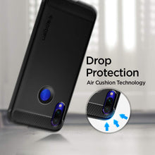 Carica l'immagine nel visualizzatore di Gallery, Spigen Rugged Armor, Cover Xiaomi Redmi Note 7/ 7 PRO, Nero - Ilgrandebazar