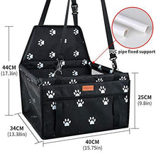 Carica l'immagine nel visualizzatore di Gallery, SWIHELP Seggiolino Auto per Cane, Trasportino Borsa [ Paw pattern ] - Ilgrandebazar