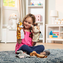 Carica l'immagine nel visualizzatore di Gallery, Melissa &amp; Doug- Zoo Friends Burattini da Mano, Multicolore, 9081 Multicolore - Ilgrandebazar