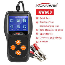 Carica l'immagine nel visualizzatore di Gallery, KONNWEI KW600 Tester Batteria Auto Professionale Sistema di Avviamento... - Ilgrandebazar