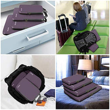 Carica l'immagine nel visualizzatore di Gallery, Amazon Brand: Eono Essentials Organizzatori da Viaggio a 4 Pezzi, Grigio