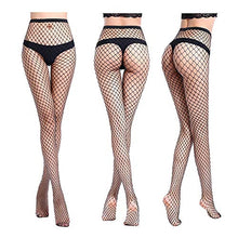 Carica l'immagine nel visualizzatore di Gallery, MOOKLIN 6 Paia Calze a Rete Fishnet Socks Collant Coprente Elasticizzato...