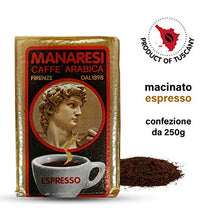 Carica l'immagine nel visualizzatore di Gallery, Il Caffè Manaresi Macinato Sottovuoto Per Espresso, 250 gr