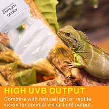 Carica l'immagine nel visualizzatore di Gallery, AIICIOO 10.0 Lampadina UVB 15W 10% compatta e Fluorescente per rettili... - Ilgrandebazar