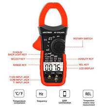 Carica l'immagine nel visualizzatore di Gallery, Digitale Pinza Amperometrica,AP-570C-APP Amplificatore Bluetooth con... - Ilgrandebazar