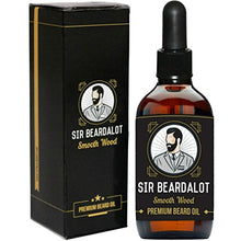 Carica l'immagine nel visualizzatore di Gallery, Sir Beardalot Olio da Barba per distinti Signore - Legno avvolgente uomo...