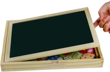 Carica l'immagine nel visualizzatore di Gallery, Puzzle Magnetico Legno Lavagna Magnetica Doppio Lato Puzzle di Legno Giochi Educativi per Bambini 3 4 5 Anni