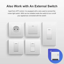 Carica l'immagine nel visualizzatore di Gallery, Sonoff Mini Switch Telecomando wireless per elettrodomestici Bianco - Ilgrandebazar