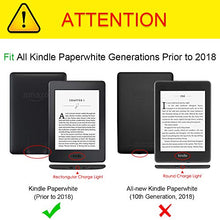Carica l'immagine nel visualizzatore di Gallery, Fintie Custodia in pelle PU per Kindle Paperwhite - non Z -Don't Touch