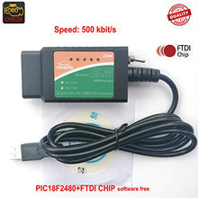 Carica l'immagine nel visualizzatore di Gallery, OTKEFDI ELM327 OBD Scanner,Elm 327 Elm 327 USB Modified HS-Can e MS-Can... - Ilgrandebazar