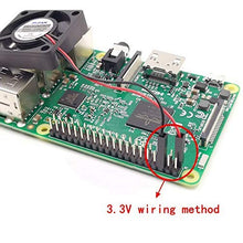 Carica l'immagine nel visualizzatore di Gallery, GCOA Custodia Raspberry Pi 3 B + con Ventola, dissipatori in Alluminio 3PCS,...