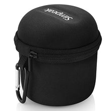 Carica l'immagine nel visualizzatore di Gallery, Mini Altoparlante Bluetooth Wireless Speaker Caso Nero+ Maschettone Argento