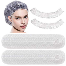 Carica l'immagine nel visualizzatore di Gallery, 200 Pezzi Cuffie da Doccia Monouso per Cappelli Trasparenti di Plastica per... - Ilgrandebazar