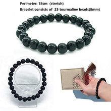 Carica l'immagine nel visualizzatore di Gallery, Bracciale per terapia magnetica e protezione EMF Collana con cristalli di... - Ilgrandebazar