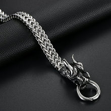 Carica l'immagine nel visualizzatore di Gallery, OIDEA Bracciale Braccialetto Uomo Catena in Acciaio Inox... - Ilgrandebazar