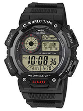 Carica l'immagine nel visualizzatore di Gallery, Casio Orologio Digitale Quarzo Uomo con Cinturino in Resina Nero - Ilgrandebazar