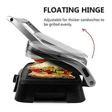Carica l'immagine nel visualizzatore di Gallery, Aigostar Hitte 30HFA - Panini Maker/Griglia, Pressa a Griglia, Antiaderente - Ilgrandebazar