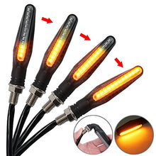 Carica l'immagine nel visualizzatore di Gallery, Proster MY214, Indicatori di direzione a LED, impermeabili, DC 12V, Nero, 4...