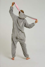 Carica l'immagine nel visualizzatore di Gallery, Pigiama Kigurumi Animale Costume per Altezza 168-178cm, Coniglio Grigio