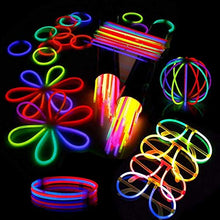 Carica l'immagine nel visualizzatore di Gallery, AYAOQIANG 200 Barre Luminose per Party,Braccialetti Fluorescenti Luminosi... - Ilgrandebazar