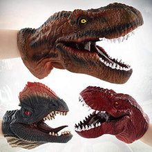 Carica l'immagine nel visualizzatore di Gallery, Kobwa - Marionetta a forma di dinosauro, 21,08 cm, in morbida Triceratops - Ilgrandebazar