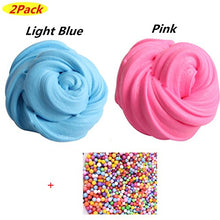 Carica l'immagine nel visualizzatore di Gallery, COSORO Slim lanuginoso Kit -2Pack Putty Floam Slime Sensory Rosa + Azzurro - Ilgrandebazar