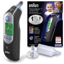 Carica l'immagine nel visualizzatore di Gallery, Braun ThermoScan 7 Termometro Auricolare con Age Precision, Nero - Ilgrandebazar