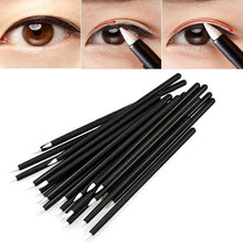 Carica l'immagine nel visualizzatore di Gallery, 100 Pennello per eyeliner monouso, spazzole Eyeliner， pennelli da ciglia...