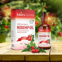 Carica l'immagine nel visualizzatore di Gallery, Olio di Rosa Mosqueta Puro al 100% - 120ml - Flacone con contagocce da - Ilgrandebazar