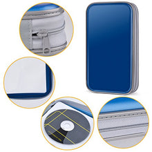 Carica l'immagine nel visualizzatore di Gallery, Porta CD,Coofit Custodie CD/DVD Borsa CD Wallet Protettiva Portatile di blu