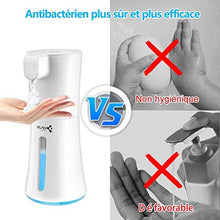 Carica l'immagine nel visualizzatore di Gallery, KLAS REMO Dispenser Sapone Automatico, 400ML Bianco(nuova Versione)