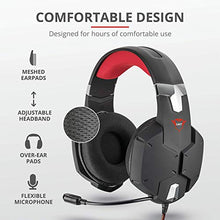 Carica l'immagine nel visualizzatore di Gallery, Trust Cuffie Gaming GXT 322 Carus, con Microfono Flessibile, Controllo Nero